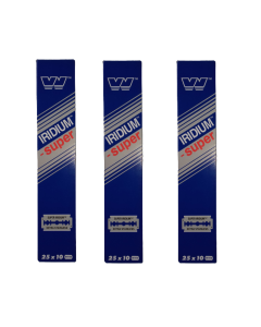 wizamet super iridium 750 razor blades